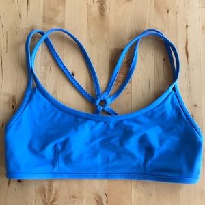 Lululemon Yoga Bra, blue, size 6